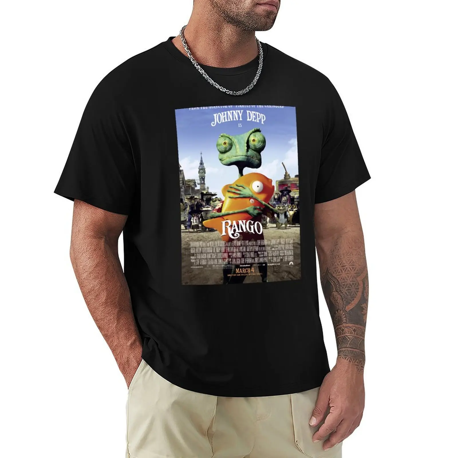 

Movie Poster Merchandise T-Shirt Casual Fashion Print Tee Top