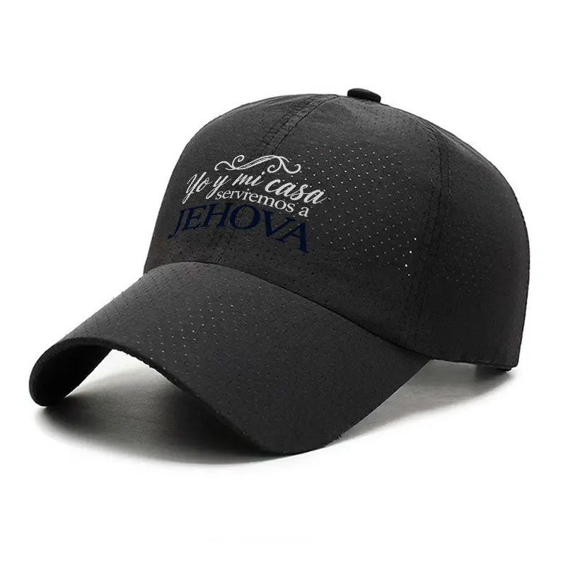Joshua 24 15 Scripture Quick Dry Baseball Cap Unisex Breathable Sports Travel Hat