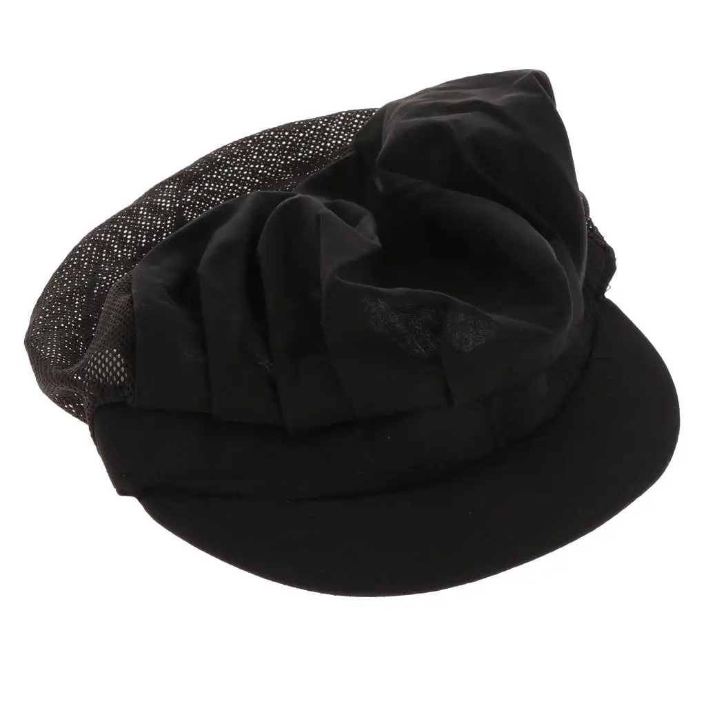 Verstellbare Kochmütze, Netz-Küchenmütze, atmungsaktiv, Kochmütze, Catering, Restaurant, Uniform, Mütze für Köche und Bäcker
