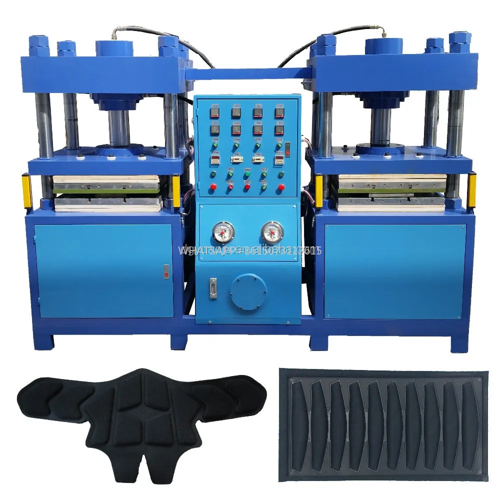 Sviluppo e produzione professionale Pressa a caldo idraulica, pressa a caldo da 4 tavoli da lavoro, pressa a caldo in spugna Mahine