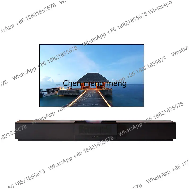 S1 laser TV special cabinet intelligent electric telescopic table integrated lifting hidden type