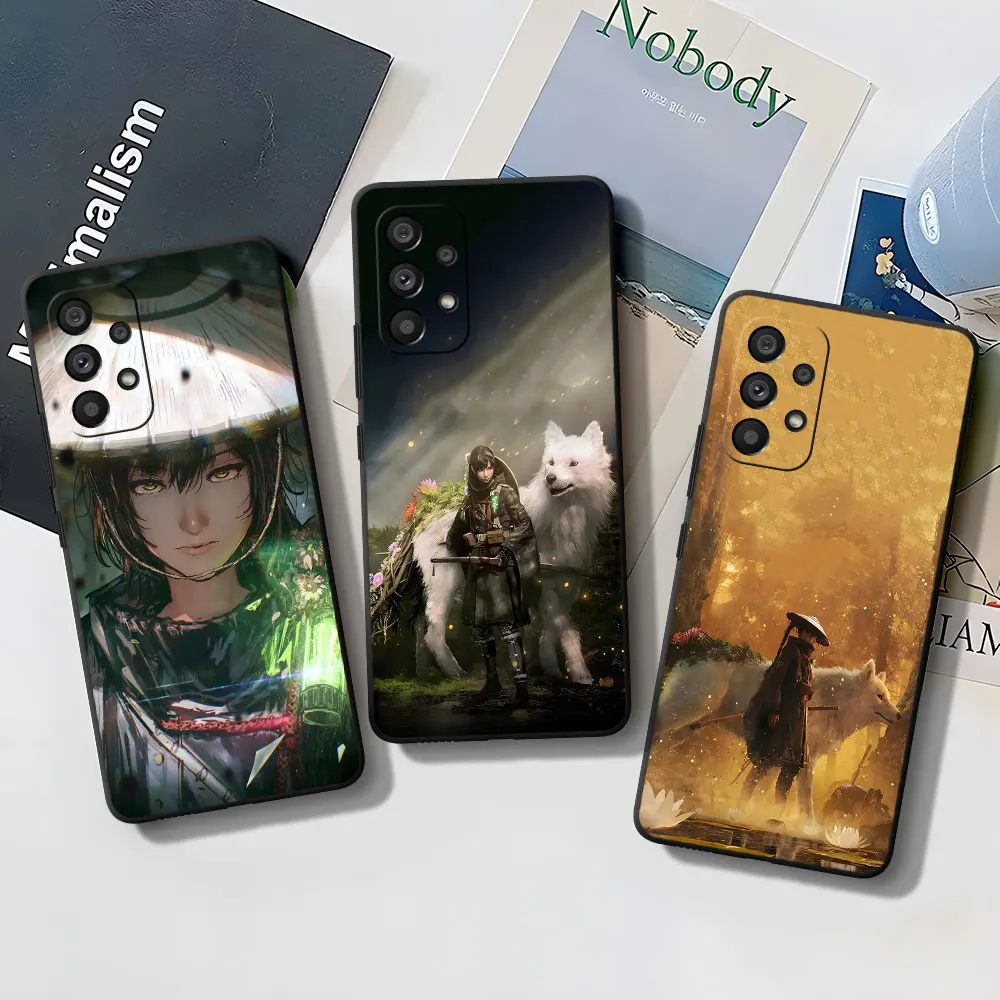 Phone Case for Samsung Galaxy A15 A55 A16 A54 A34 A12 A14 A33 A21s A17 A53 A35 A51 A57 A11 TPU Cover Emma Beast of Reincarnation