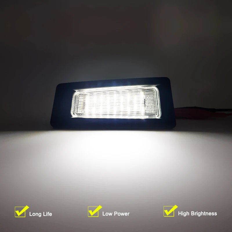 Lámpara LED para placa de matrícula, luz blanca de 12V para Mazda 3 Axela 2014, 2015, 2016, 2017, 2018, CX-3, 2016-UP