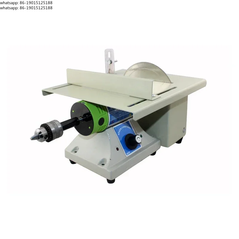 Multi Functional Benchtop Grinder Mini Table Saw Jade Polishing Machine Jewelry Engraving Cutter Stone Polisher 480W
