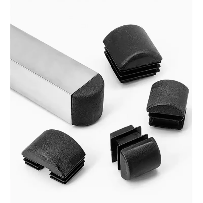 Picture 5: Rubber Inserts Plug Hemispherical End Caps Tube Pipe Black White 16x16/25x25/20x30/20x40/20x50/25x40/25x50/30x40/30x50/30x60mm