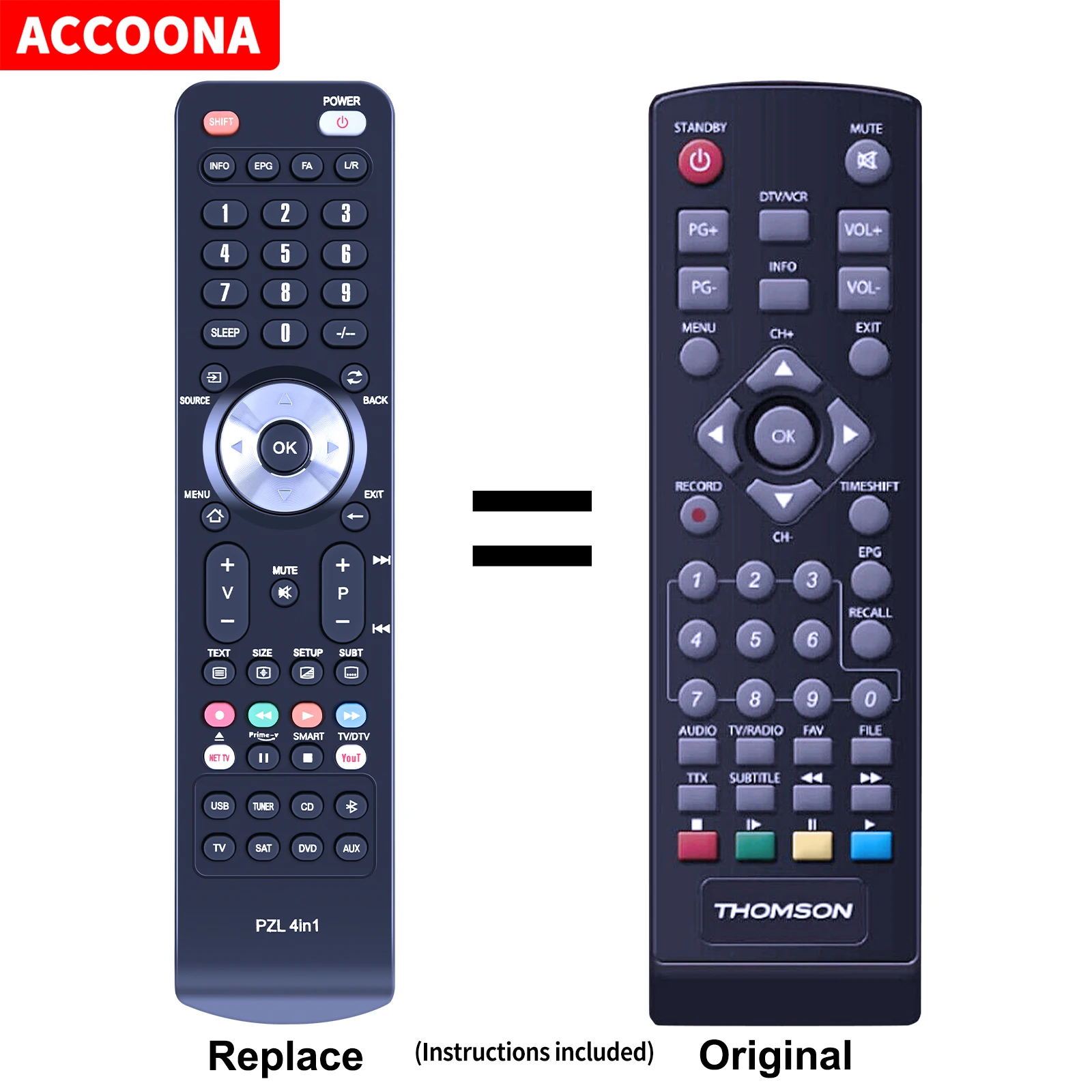 NEW PRODUCT Replacement Remote Control Fits Thomson THC300 HDTV Receiver