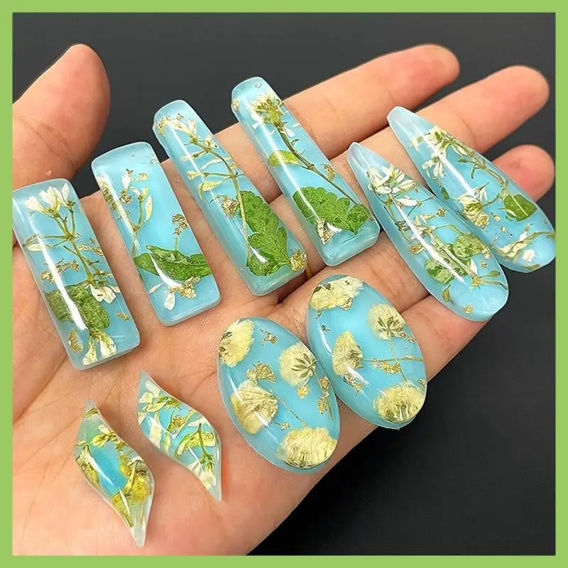

Stud Earrings Silicone Mold With 41 Paired Shapes, Rectangle Teardrop Dangle UV Resin Mold, Cabochon Jewelry Making Mold