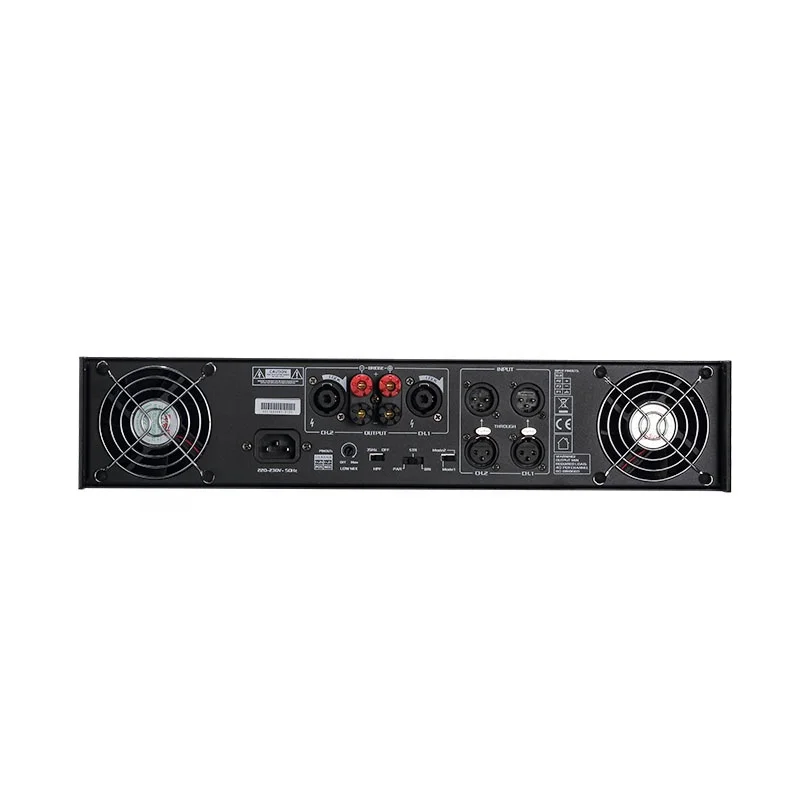 

IBO H1200 Power Amplifier 2-Channel 1200 Watts Pa Sound System Audio Equipment Line Array Speakers Amplifier