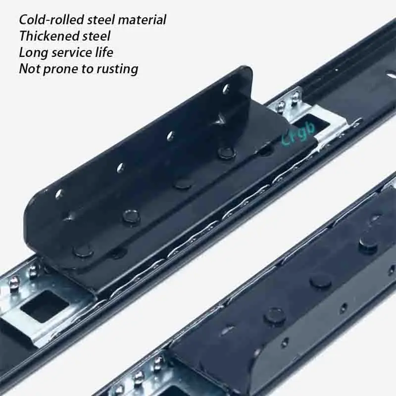 

Heavy Duty Retractable Table Slide Invisible Extension Rail Flip-up Desk Hardware for Bay Window Cabinet 120KG Capacity