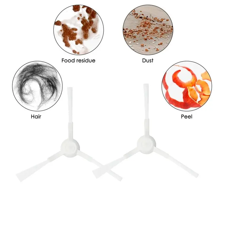 AEE2-6 Pcs For S20 / D106 Sweeping Robot Accessories Cleaner Parts Replacement Main Side Brush Filter Set