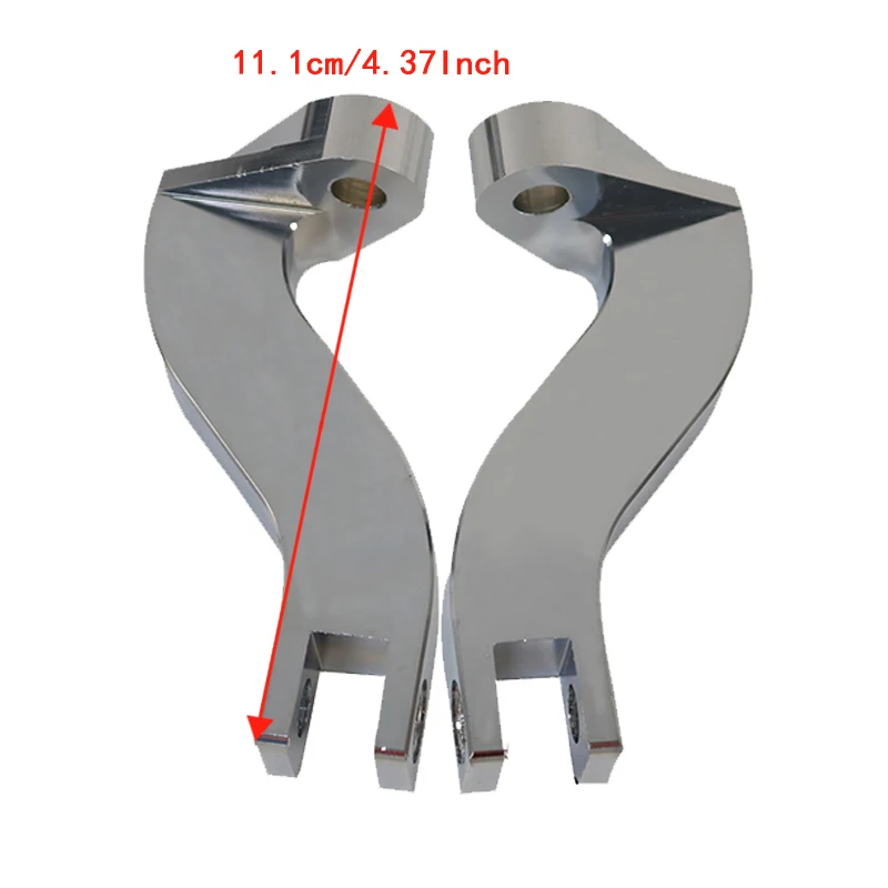 

Motorcycle Rear Foot Pegs Mount Bracket Passenger Footrest Mount Kit For For Touring Street Electra Glide For Road King