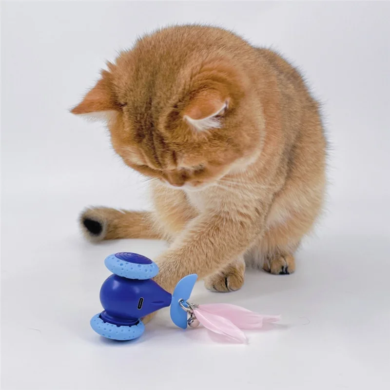 A93Z تجنب العوائق التلقائي القابل لإعادة الشحن للتصميم الذكي التفاعلي لملحقات القطط #4