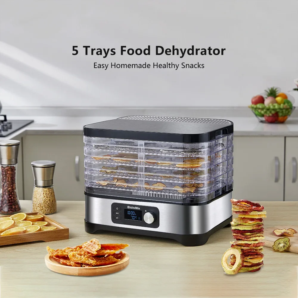 Hot SaleElectric Food Dehydrator Household Dryer for Fruits Vegetables Pets Meats Air-Drying Machine