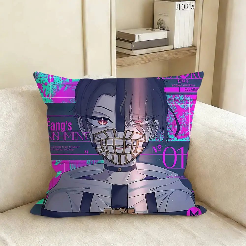 M-Milgram Shidou Kirisaki Es Haruka Sakurai Yuno Kashiki Mu Kusunoki  Pillow Case Living Room Sofa Cushion Cover view 6