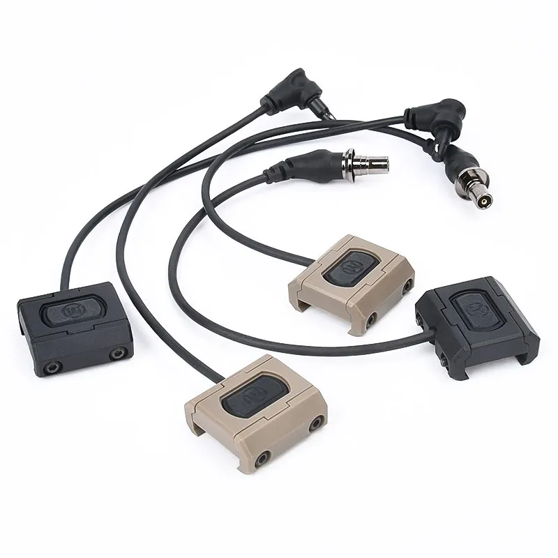 Modbutton Pressure Switch SF Plug Mount Rail Adapter Crane Plug Laser Switch For Keymod M-Lok Picatinny Rail Weapon Accessory