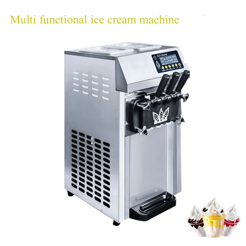 

220V Ice Cream Machine Household Multifunctional Small Self-made Milkshake Ice Planer Mini Summer Smoothie Machine