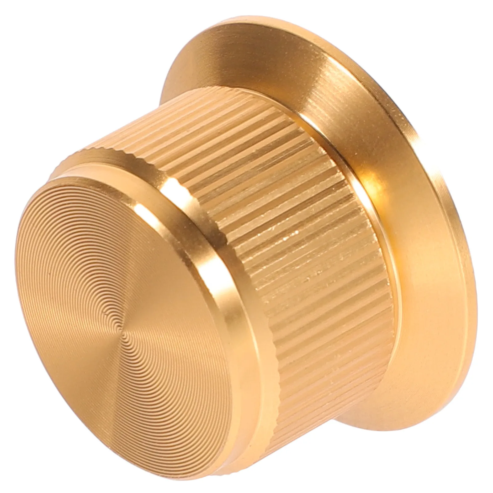 

24x14mm Knob Volume Knob Replacement 6mm Hole Gold Color For Amplifier Audio Volume Control Switch Metal Button Cap