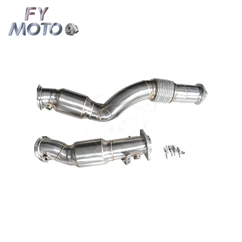 

Catted Downpipe For BMW S58 G80 M3 M4 2020+ With Flexpipe M PERFORMANCE