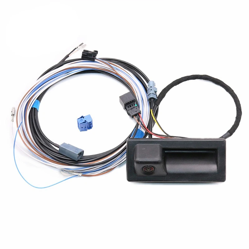 Lowline Camera FOR NEW Touran Tiguan MK2 REAR VIEW CAMERA Trunk Handle Camera KIT Water Wash