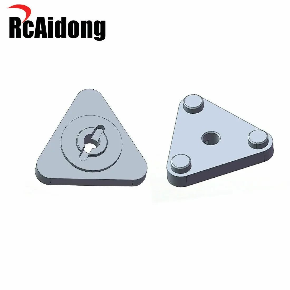 RcAidong Aluminum CNC Wheel Hubs Adapter for Tamiya Hotshot Thundershot Boomerang Bigwig