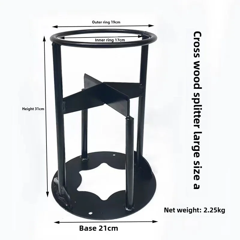 Крестообразный дровокол, экономичный дизайн, многофункциональные уличные дровокол, прочные и долговечные профессиональные инструменты для