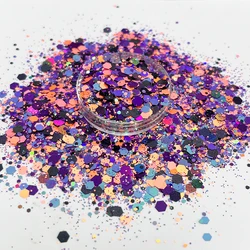 50g Halloween Glitter Sequins Mixed Bulk Chunky Nail Wholesale Sequin For DIY Mold Filling Resin Epoxy Decoration Jewelry Making