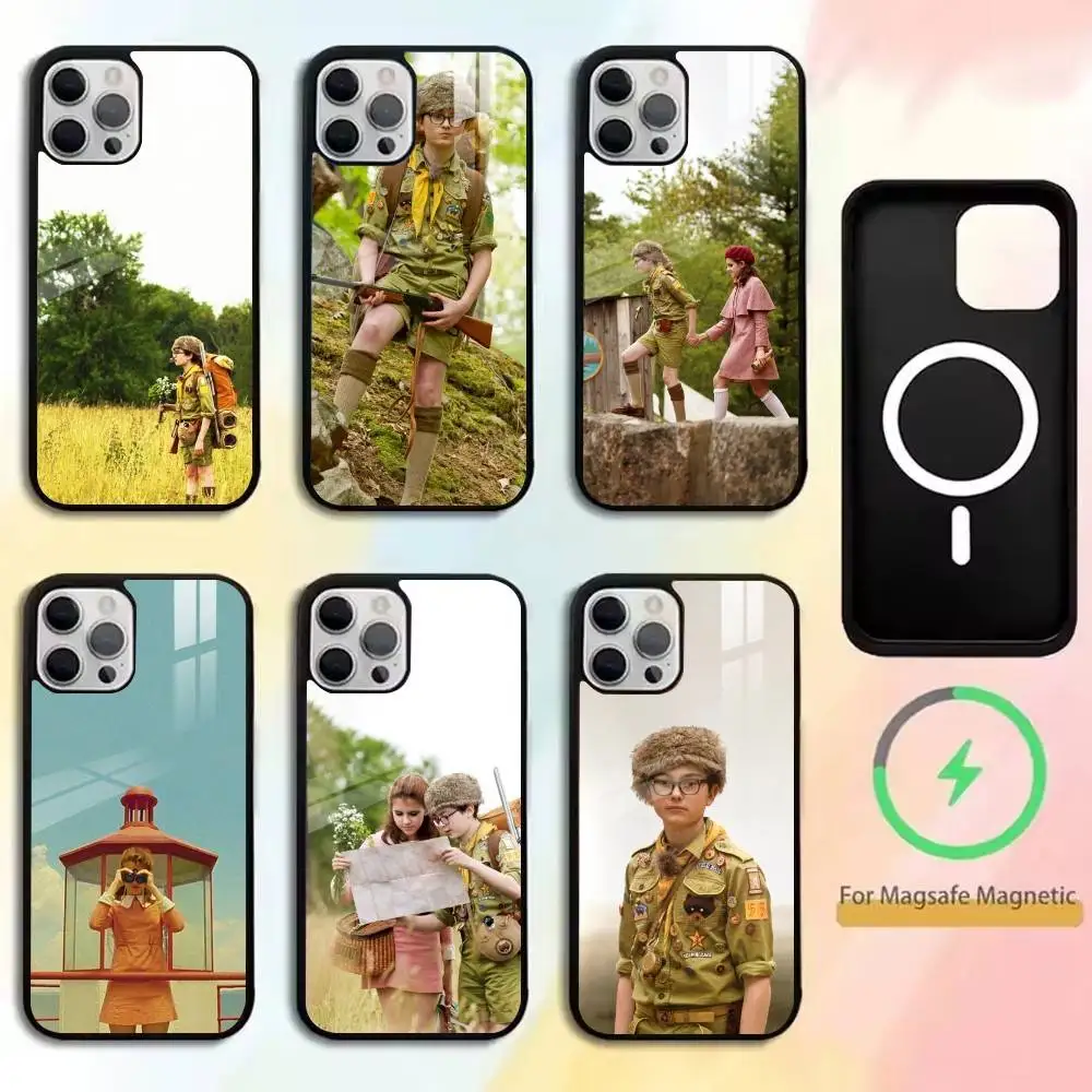 

Movie-Sam-Suzy-Moonrise Kingdom Phone Case For iPhone17,16,15,14,13,12,11 Plus,Pro Magnetic For Magsafe Wireless Charging