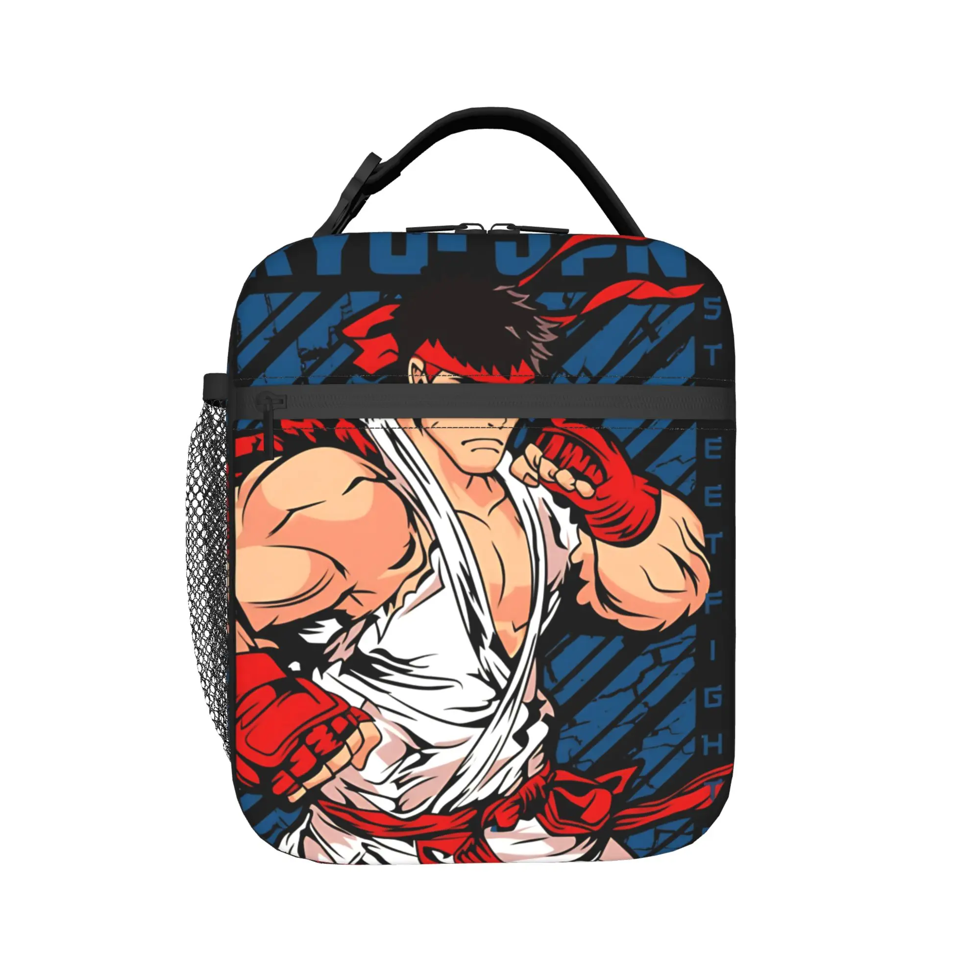 Streets Fighters RYU Movie 2026 Thermal Insulated Lunch Bags for Picnic  Portable Bento Box Men Women Thermal Cooler Food Box