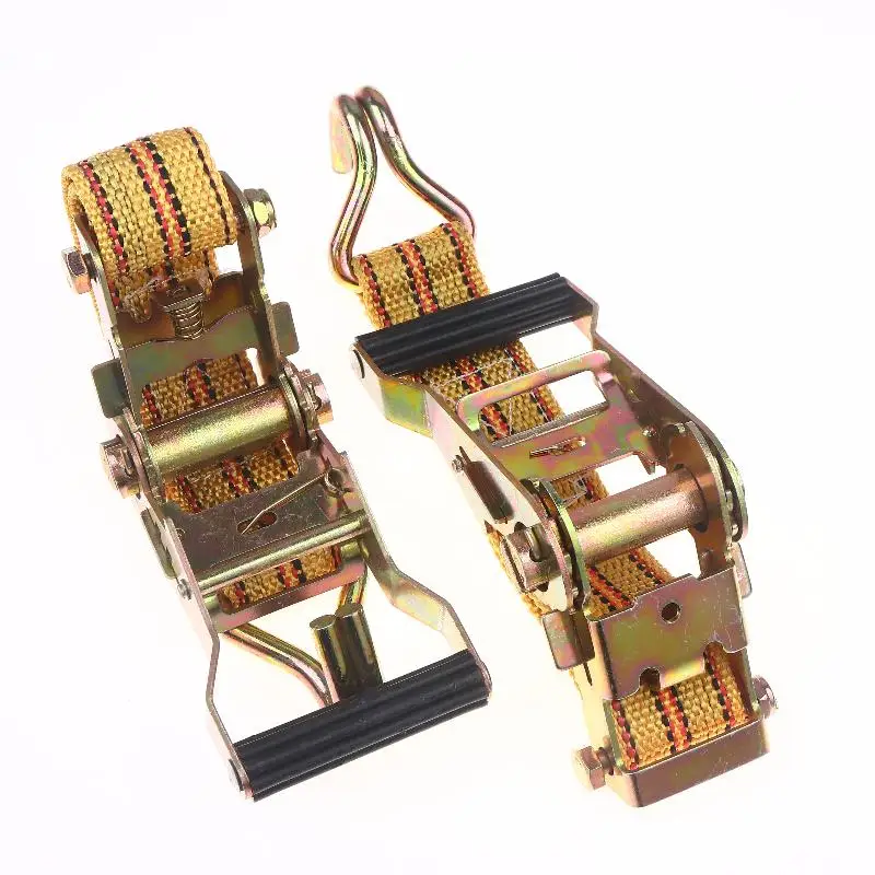 

Многофункциональные усиленные стяжные ремни с трещоткой, длиной 2-6 м, с двойным крюком, для крепления грузов на грузовиках и транспортировки