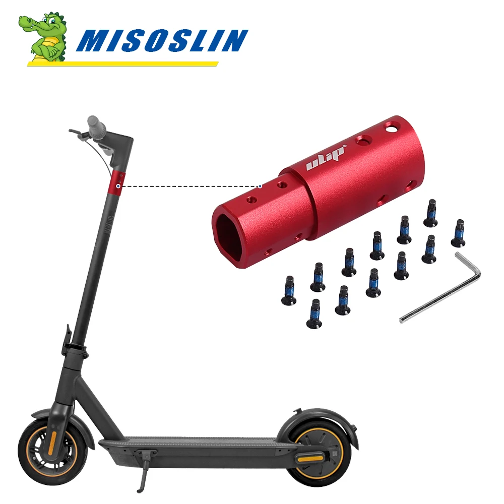 

Удлинительная трубка переднего столба, алюминиевая удлинительная стойка увеличенной высоты для Segway Ninebot Max G30 G30D G30LP, детали для электронного скутера