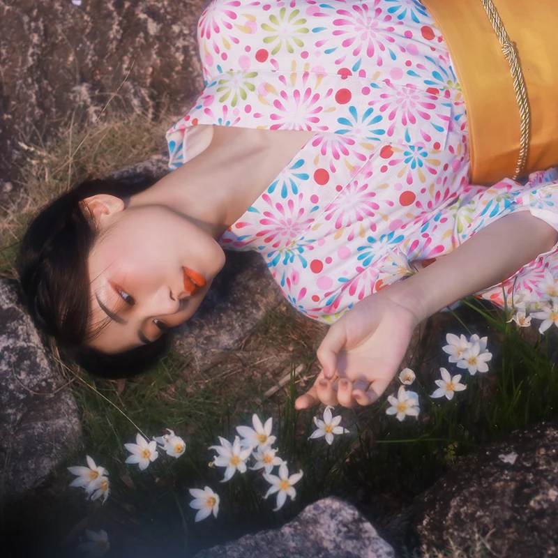 

Женское хлопковое кимоно в винтажном японском стиле, летнее платье, повседневная домашняя одежда, халат для фотосессий, костюм для косплея