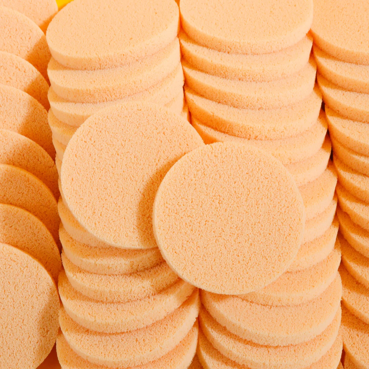 Esponja redonda para maquillaje facial, almohadillas de aire, herramienta de maquillaje lavable, cosmética, 10/100/200/300 piezas