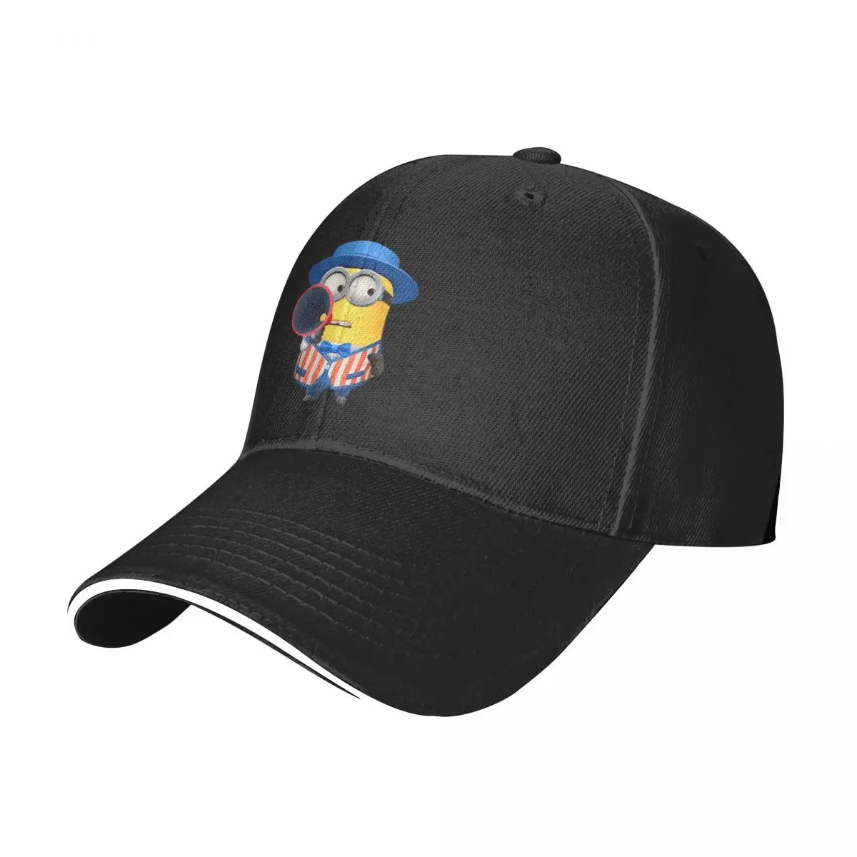 Pure Color Dad Hats Minion Mark Use Loudspeaker Women's Hat Sun Visor Baseball Caps Despicable Me Peaked Cap