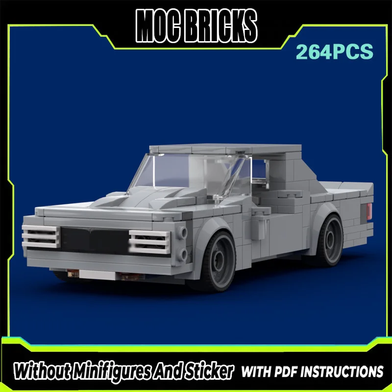 

Speed Racing Car Model MOC Building Bricks ZL1 Drag Racing Car Modular Technology Gifts Holiday Assemble Children Toys Suit