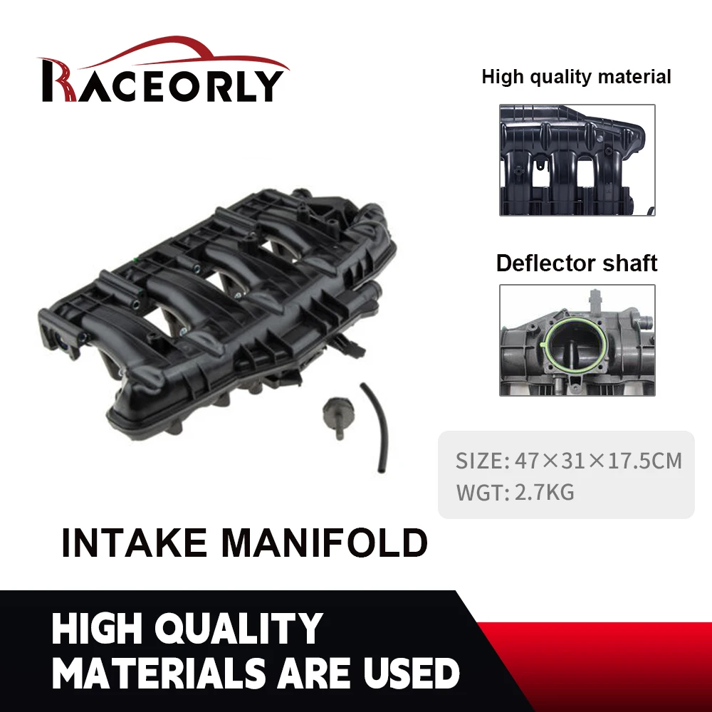 car engine parts & accessories 1.8t intake manifold for Magotan 1.8T old model 06J198211D 06J133185CE