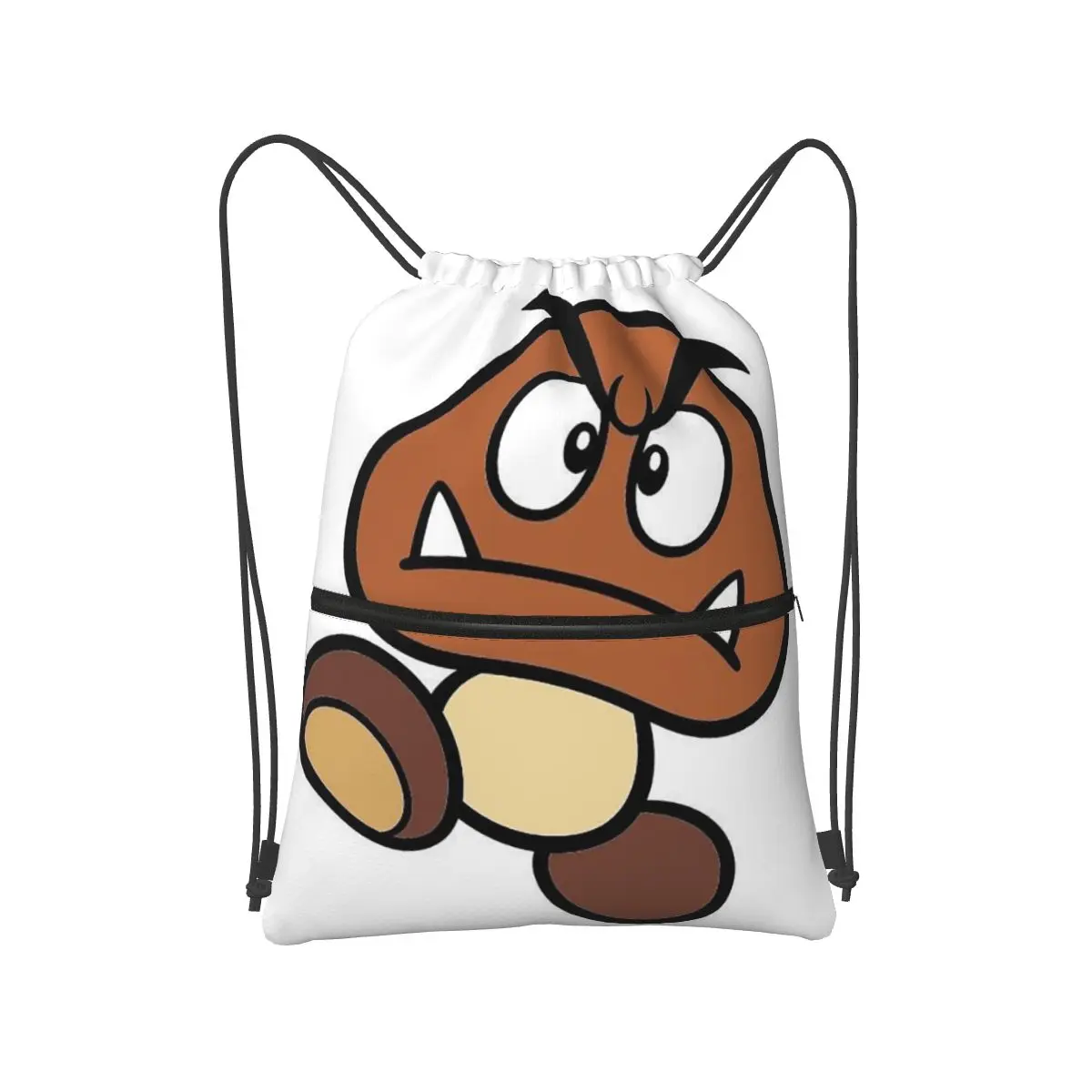 

Рюкзаки с изображением персонажа Goomba из мультфильмов, многофункциональные сумки-мешки на шнурке, сумки для хранения, сумки для книг, сумки для путешествий и школы