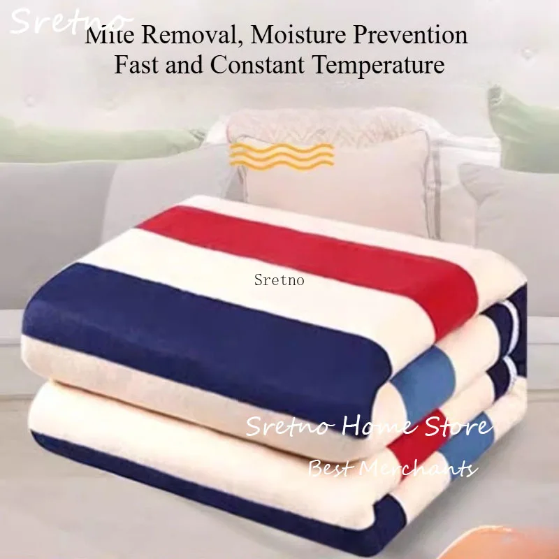 SRETNO بطانيات كهربائية ساخنة من الحرارة الزائدة حماية الجسم تدفئة مخطط لوحة التدفئة الكهربائية الدافئة للمنزل مكتب النوم حصيرة #1
