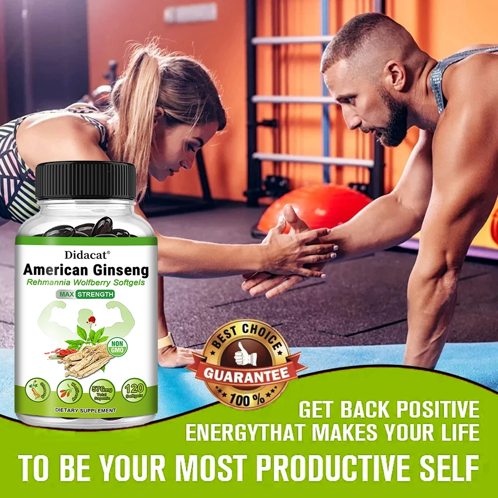 American Ginseng Capsules, Nat - Herbal Wellness Water ulasan dan harga