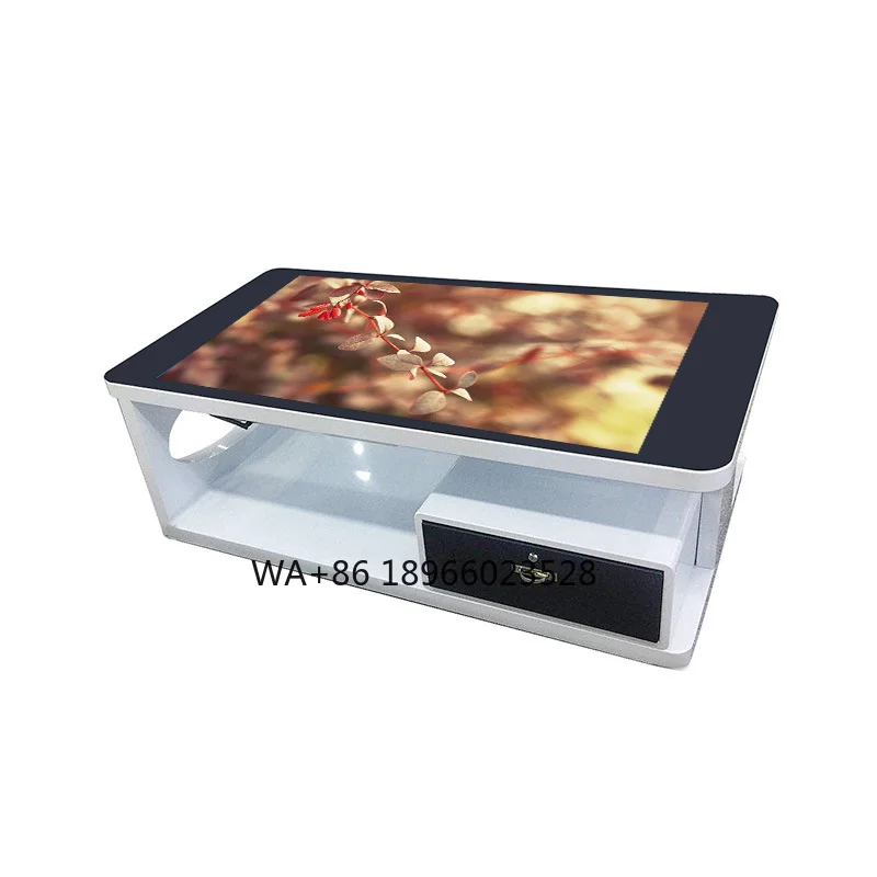

Best Diy 49 Inch Multi Smart Lcd Interactive Cafe Restaurant Indoor Android Pcap Touch Table Wireless Charging Digital Signage