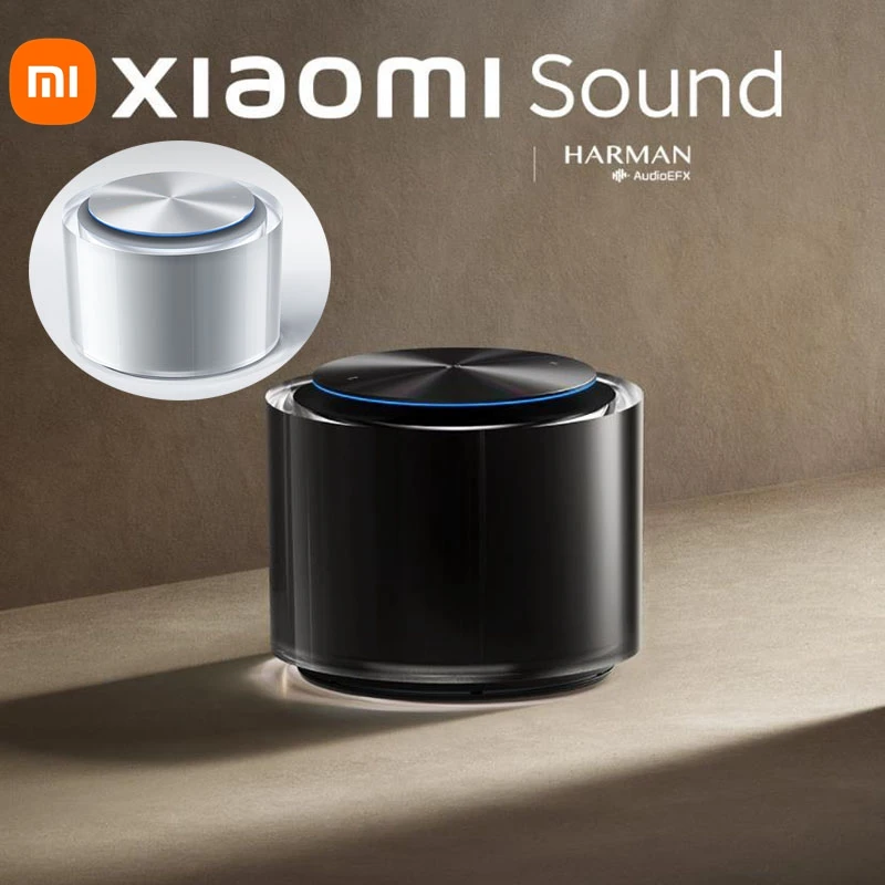 Xiaomi Sound Speaker Bluetooth 5.2 HARMAN Tuning 360°Omnidirectional Hi-Res High Resolution UWB Connection APP Control Music Pla