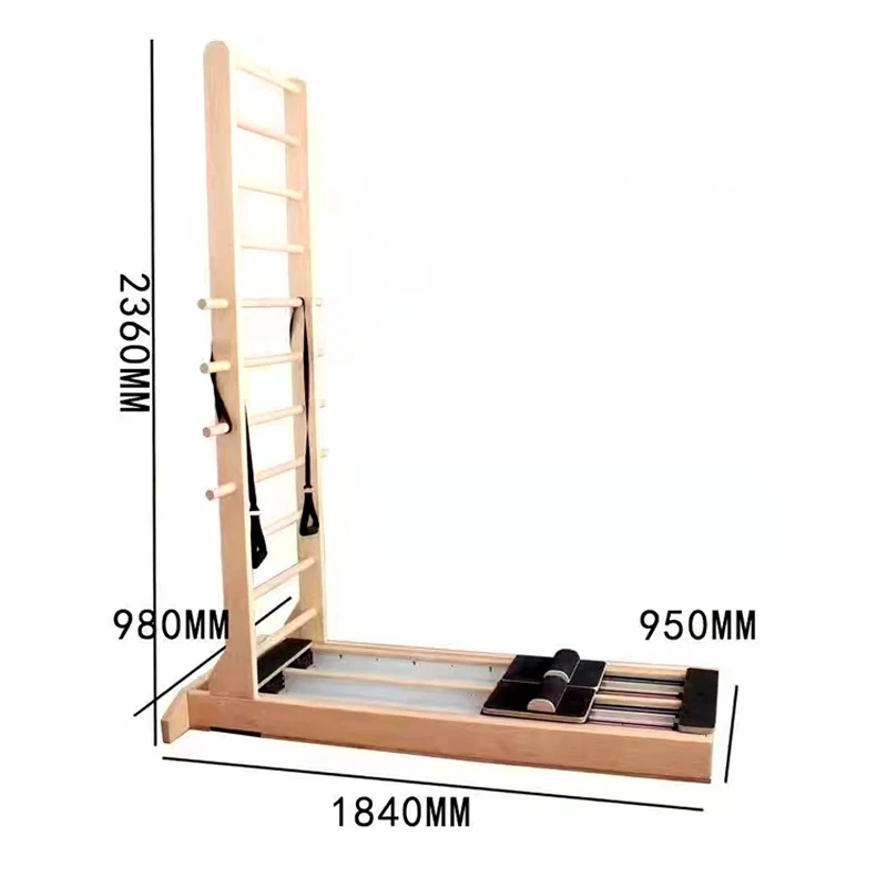 Custom Equipment Oak Core Two-Way Ladder Bed Yoga Balance Fitness Training Pilates core align