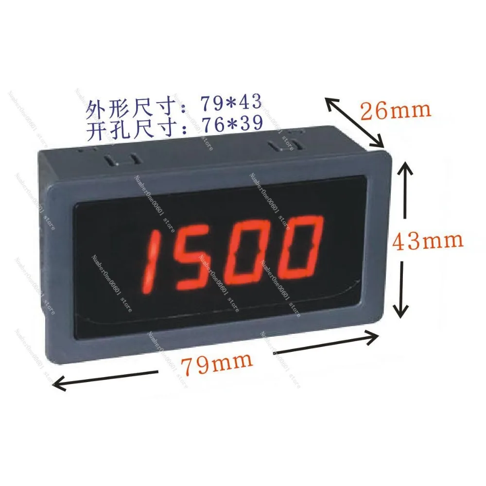 5135 digital display inverter external board meter 0-10V 50Hz frequency meter tachometer ammeter 4-20mA