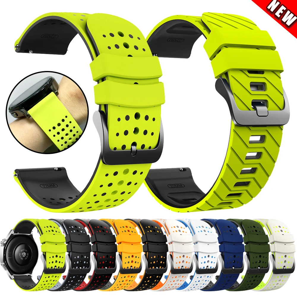 22Mm Silicone Strap… - image