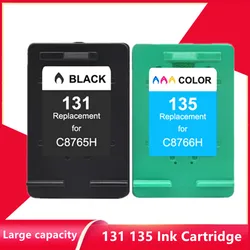 131 135 Refilled Ink Cartridges Replacement for hp131 135 for HP Photosmart C3100 C3183 C3150 C3180 PSC1500 1510 1513 1600