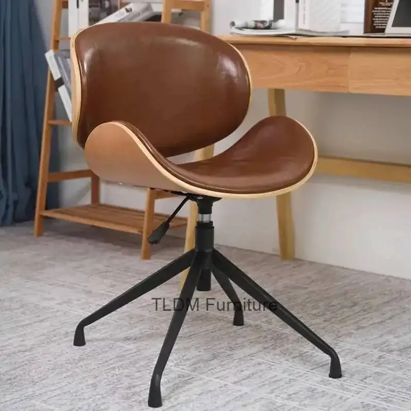 

Игровой современный мягкий офисный стул Tan Roller Girl High для гостиной, офисный стул, эргономичная мебель для высокого кабинета Silla De Escritorio