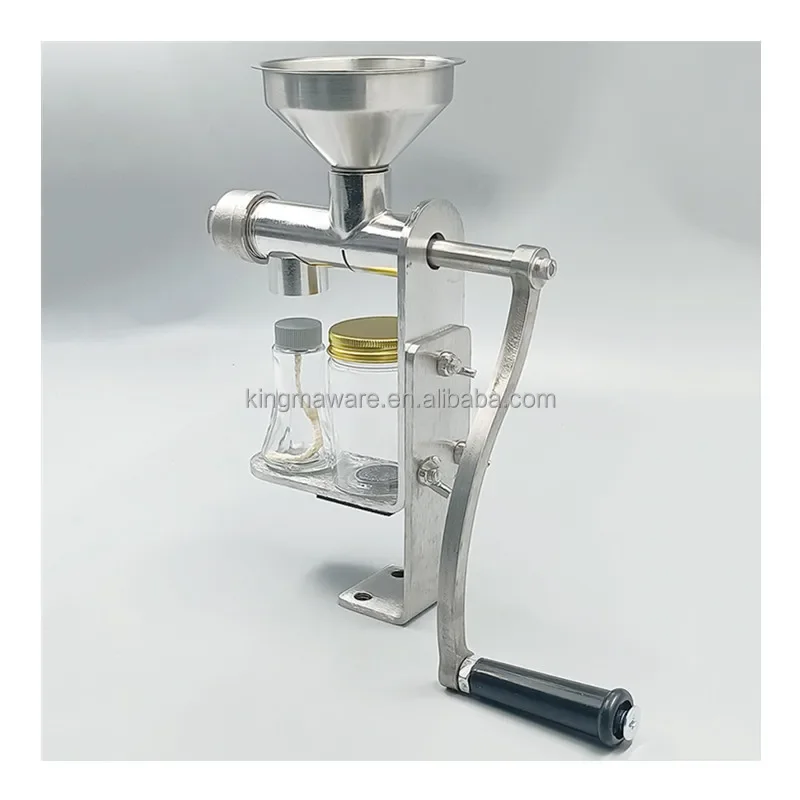 manual Walnut peanut machine oil presser Small hand oil pressing machine for sale