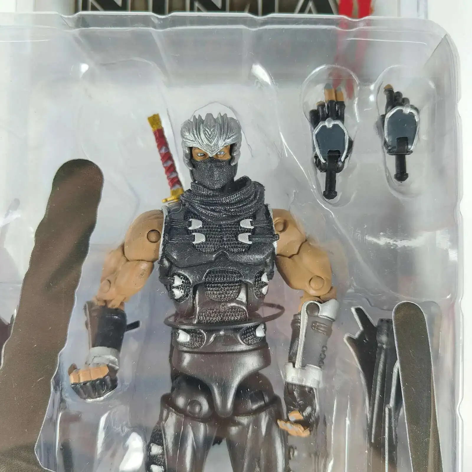 جديد NECA Ninja Gaiden 2 Ryu Hayabusa الشكل هدايا عيد الميلاد اللعب نموذج دمية #3