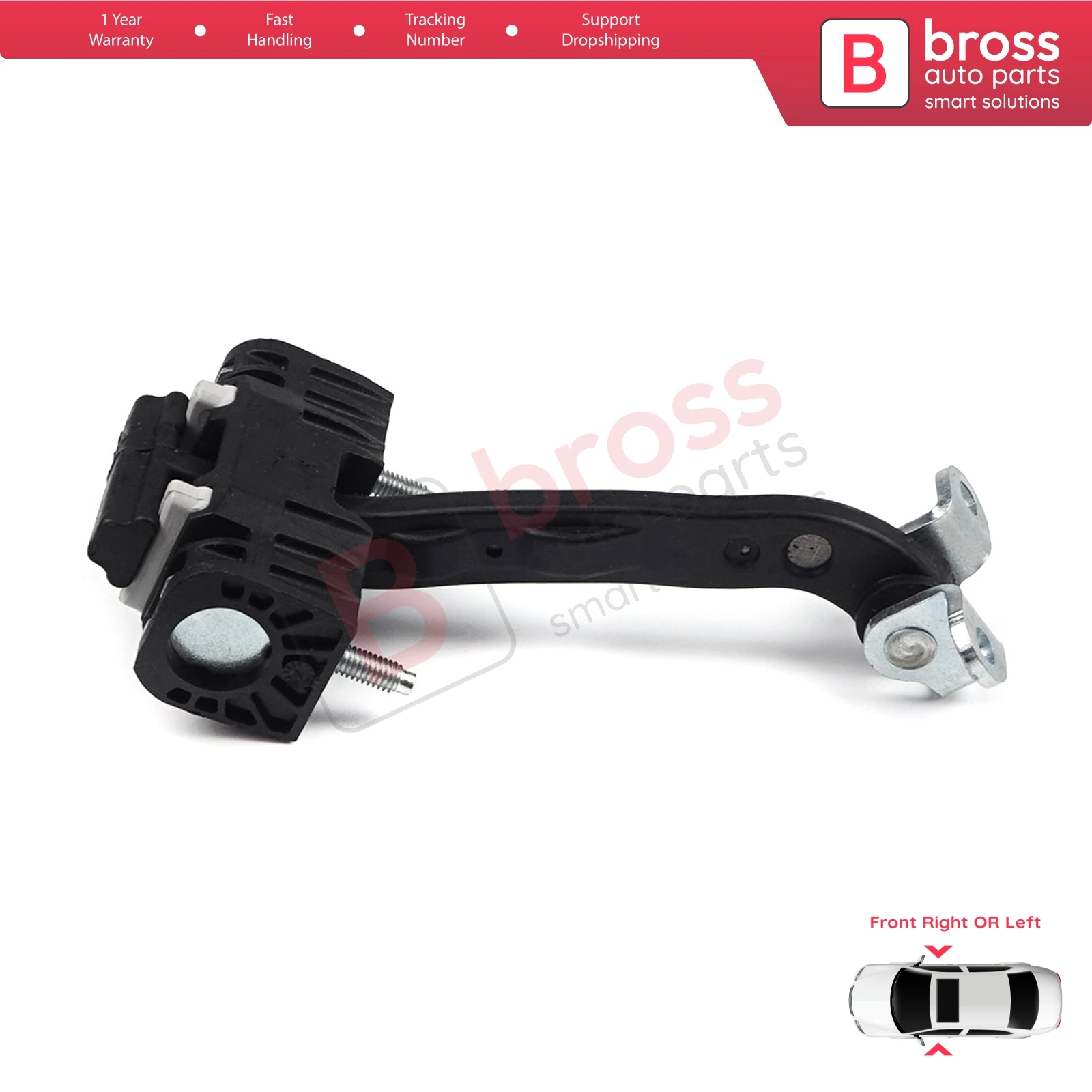 

BDP773 Front Left or Right Door Hinge Stop Check Strap Limiter 9181N9 1358220080 for Citroen Relay Jumper MK2 250 290 2006-On