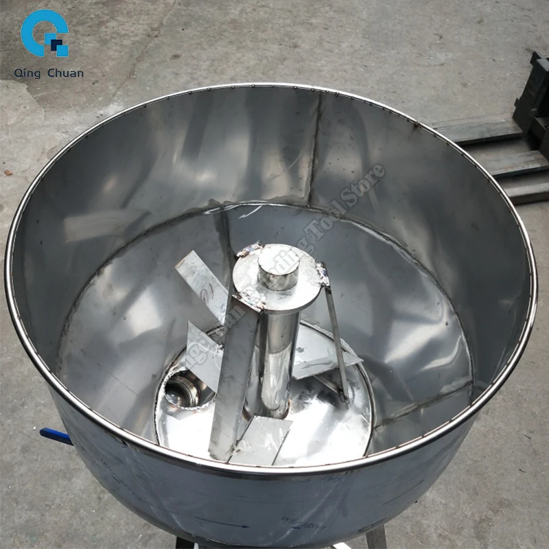 Mixer Feed Powder Thickened Vertical Stainless Steel 50KG Color Mixing Machine Particle Mixing Machine