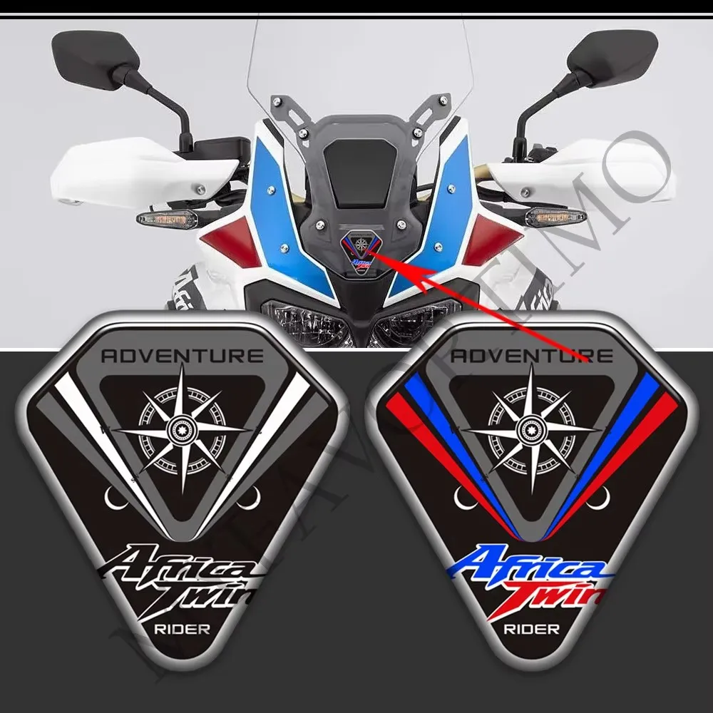 

CRF1000L Motorcycle For Honda Africa Twin AfricaTwin CRF 1000 1100 L 1100L Tank Pad Stickers Wind Deflector Screen Windscreen